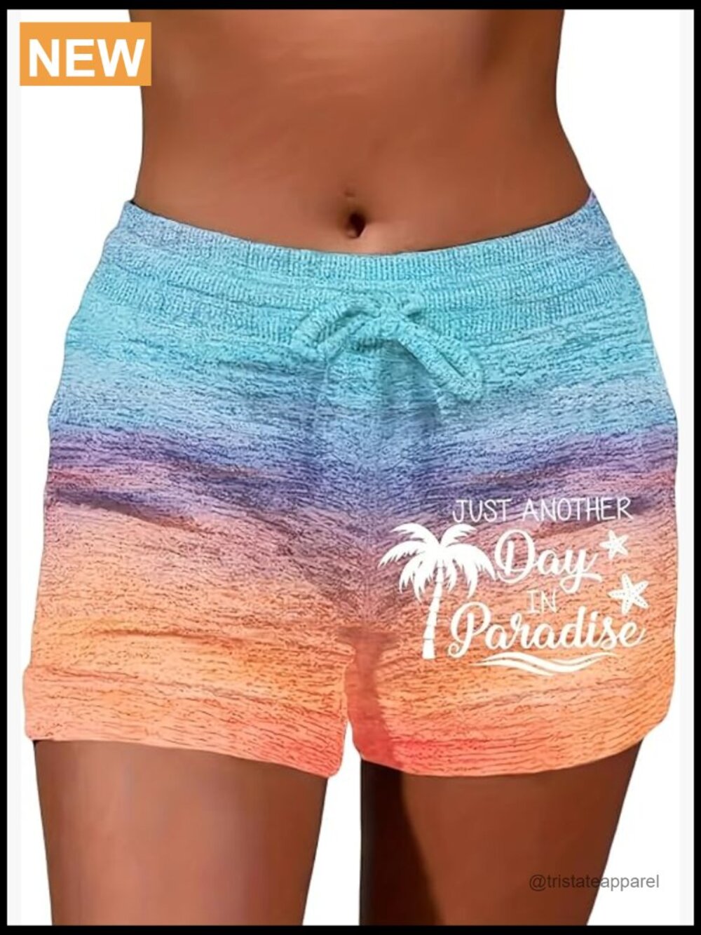 Women's Drawstring Athletic Shorts with Pockets - Lightweight Beachwear